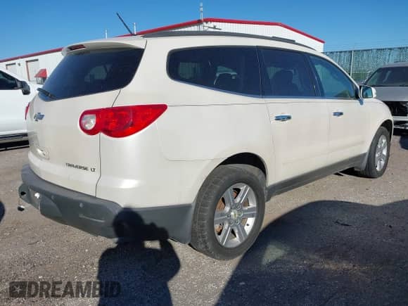 2012 Chevrolet Traverse 2LT with VIN 1GNKVJED8CJ116435, listed as a IAAI auction lot 43473790 with 217,581 mi miles and . Bid and sale history available at DreamBid. Image 4.
