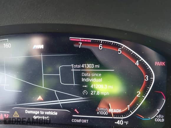 2021 BMW 7 Series 740i z VIN WBA7T2C03MCF58569, wystawiony jako IAAI lot #41662350 z przebiegiem 41 303 mil mil oraz . Historia ofert i sprzedaży dostępna na DreamBid. Obrazek 15.