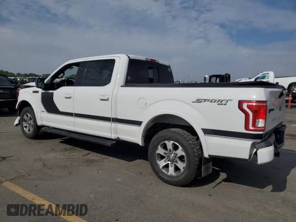 2017 Ford F-150 XL с VIN 1FTFW1EG3HFB76814, выставлен на аукционе Copart как лот 80094485 с пробегом 139 402 миль миль и Списание • Salvage title. История ставок и продаж доступна на DreamBid. Изображение 2.