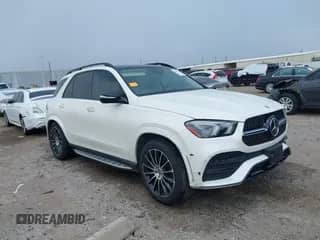 2021 Mercedes-Benz GLE 350 с VIN 4JGFB4JB2MA368848, выставлен на аукционе IAAI как лот 43014514 с пробегом 57 479 миль миль и . История ставок и продаж доступна на DreamBid. Изображение 1.