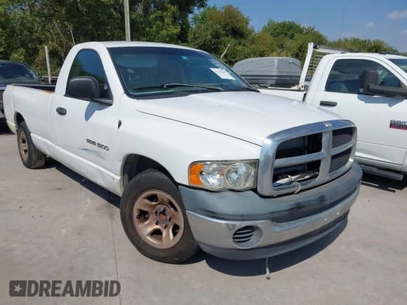 2003 Dodge 1500 ST with VIN 1D7HA16K43J672873, listed as a IAAI auction lot 43347487 with 310,771 mi miles and . Bid and sale history available at DreamBid. Image 1.