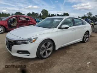 2018 Honda Accord Touring with VIN 1HGCV2F95JA020922, listed as a Copart auction lot 70637775 with 85,591 mi miles and Salvage title. Bid and sale history available at DreamBid. Image 1.