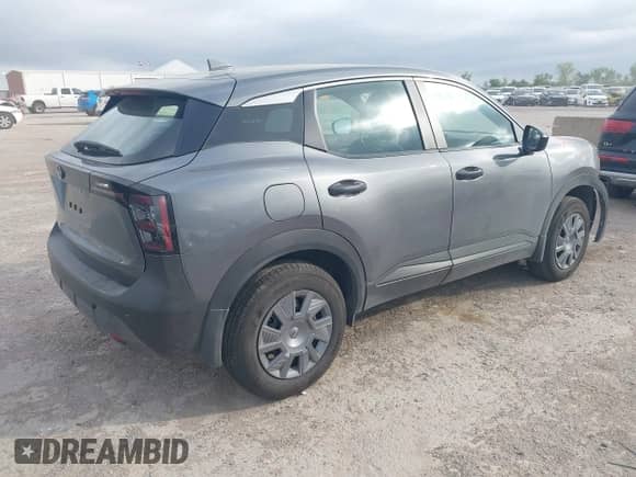 2025 Nissan Kicks S with VIN 3N8AP6BAXSL306657, listed as a IAAI auction lot 42012876 with 4,171 mi miles and . Bid and sale history available at DreamBid. Image 4.