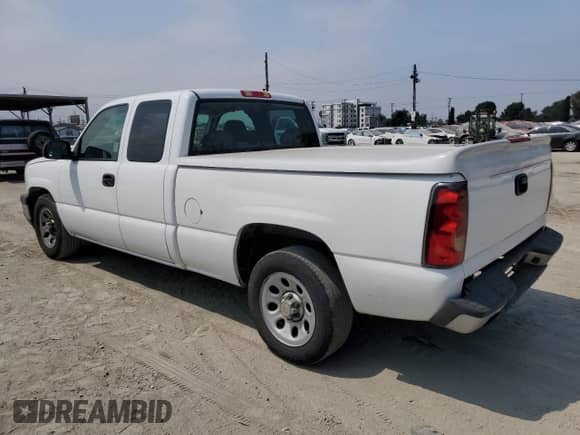 2007 Chevrolet Silverado 1500 Work Truck with VIN 1GCEC19X57Z187311, listed as a Copart auction lot 68753835 with 222,818 mi miles and Salvage title. Bid and sale history available at DreamBid. Image 2.