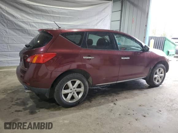 2010 Nissan Murano S with VIN JN8AZ1MW2AW131965, listed as a Copart auction lot 55392485 with 169,596 mi miles and Salvage title. Bid and sale history available at DreamBid. Image 3.