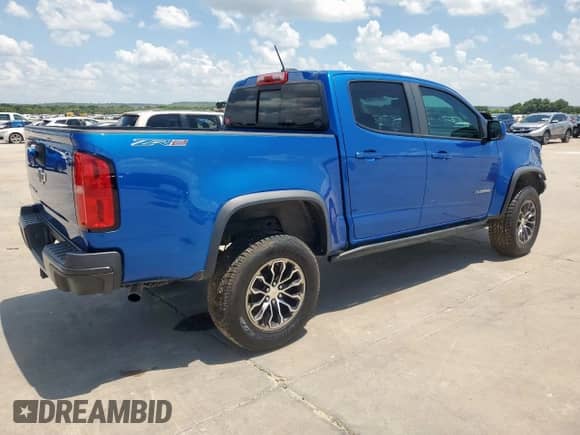 2020 Chevrolet Colorado 4WD ZR2 z VIN 1GCGTEEN6L1104160, wystawiony jako Copart lot #64774765 z przebiegiem 70 683 mil mil oraz Szkoda całkowita • Salvage title. Historia ofert i sprzedaży dostępna na DreamBid. Obrazek 3.