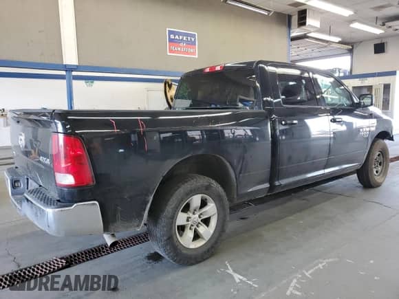 2021 Ram 1500 SLT with VIN 1C6RR7TT0MS522155, listed as a Copart auction lot 81470315 with 87,319 mi miles and Salvage title. Bid and sale history available at DreamBid. Image 3.