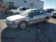 1990 Honda Accord LX with VIN JHMCB7651LC129028, listed as a Copart auction lot 82001875 with 158,454 mi miles and Salvage title. Bid and sale history available at DreamBid. Image 1.