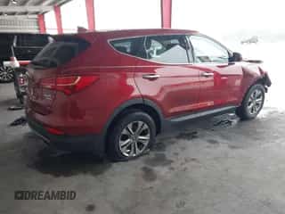 2015 Hyundai Santa Fe with VIN 5XYZTDLB2FG294927, listed as a IAAI auction lot 43297119 with 150,182 mi miles and . Bid and sale history available at DreamBid. Image 4.