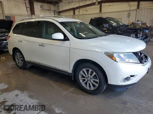 2015 Nissan Pathfinder SV с VIN 5N1AR2MN0FC701250, выставлен на аукционе Copart как лот 59404065 с пробегом 173 169 миль миль и На запчасти • Non repairable. История ставок и продаж доступна на DreamBid. Изображение 4.