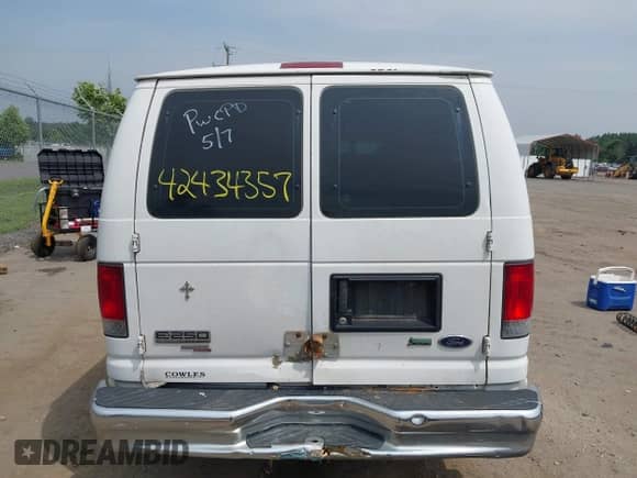 2013 Ford Econoline Cargo Commercial with VIN 1FTNE2EL2DDB04042, listed as a IAAI auction lot 42434357 with Not provided miles and . Bid and sale history available at DreamBid. Image 16.