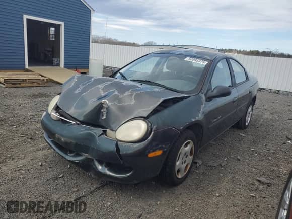 2001 Dodge Neon Highline with VIN 1B3ES46C51D179625, listed as a Copart auction lot 50995475 with 31,622 mi miles and Clean title. Bid and sale history available at DreamBid. Image 1.