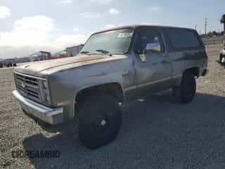 1987 Chevrolet Blazer с VIN 1GNEV18C0HF122644, выставлен на аукционе Copart как лот 60716955 с пробегом 69 232 миль миль и Чистый • Clean title. История ставок и продаж доступна на DreamBid. Изображение 1.