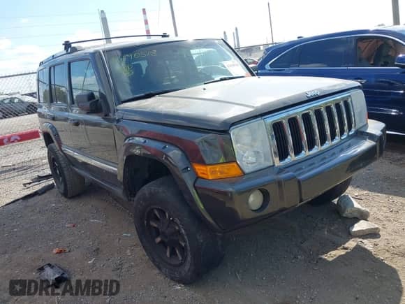 2006 Jeep Commander Limited with VIN 1J8HG58266C276295, listed as a IAAI auction lot 43190518 with 152,539 mi miles and . Bid and sale history available at DreamBid. Image 1.