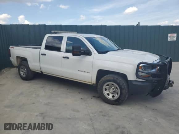 2018 Chevrolet Silverado 1500 Work Truck with VIN 3GCUKNECXJG432331, listed as a Copart auction lot 55288905 with 118,190 mi miles and Clean title. Bid and sale history available at DreamBid. Image 4.