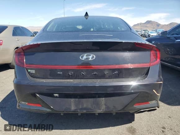 2023 Hyundai Sonata SEL with VIN KMHL64JAXPA313972, listed as a Copart auction lot 52781105 with 41,221 mi miles and Salvage title. Bid and sale history available at DreamBid. Image 6.