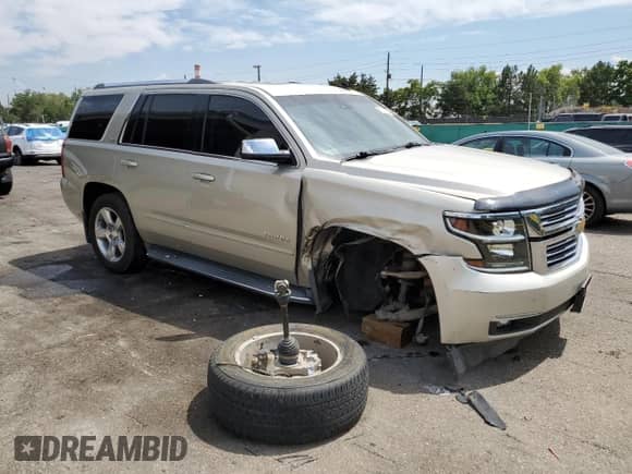 2015 Chevrolet Tahoe LTZ с VIN 1GNSKCKC9FR111797, выставлен на аукционе Copart как лот 67271155 с пробегом 183 695 миль миль и Списание • Salvage title. История ставок и продаж доступна на DreamBid. Изображение 4.