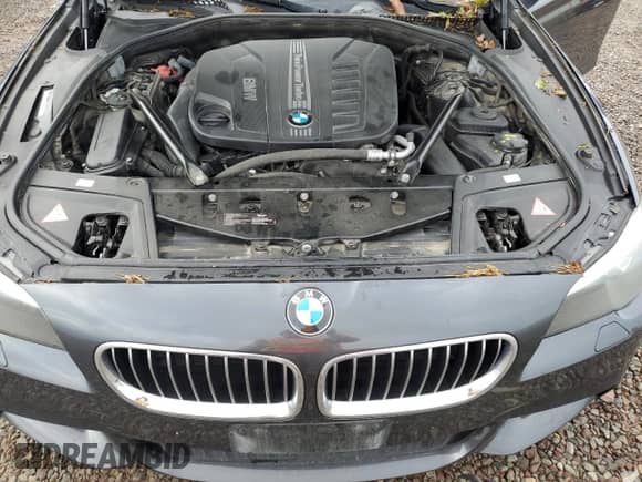 2015 BMW 5 Series 535d xDrive z VIN WBAFV3C51FD686620, wystawiony jako Copart lot #62902995 z przebiegiem 102 596 mil mil oraz Szkoda całkowita • Salvage title. Historia ofert i sprzedaży dostępna na DreamBid. Obrazek 11.