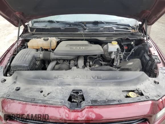 2020 Ram 1500 Big Horn z VIN 1C6SRFFM3LN224650, wystawiony jako Copart lot #57763165 z przebiegiem 60 905 mil mil oraz Nie do naprawy • Non repairable. Historia ofert i sprzedaży dostępna na DreamBid. Obrazek 11.