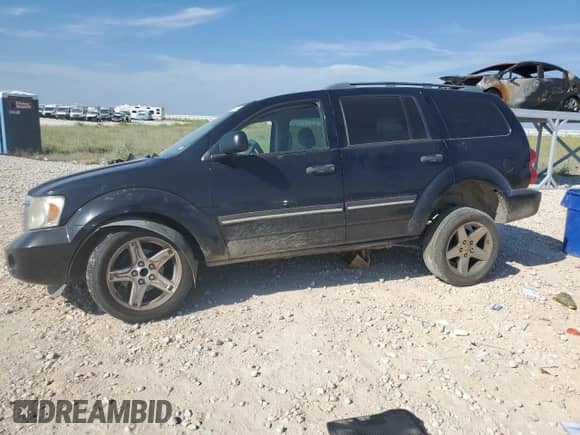 2007 Dodge Durango SLT with VIN 1D8HD48P07F584568, listed as a Copart auction lot 67852434 with Not provided miles and Salvage title. Bid and sale history available at DreamBid. Image 1.