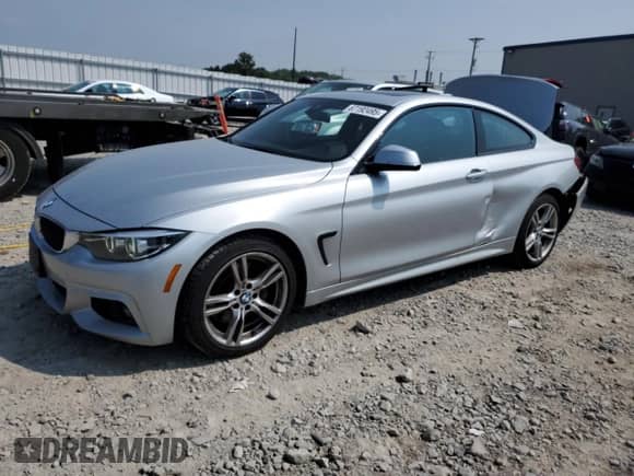 2019 BMW 4 Series 430i xDrive z VIN WBA4W5C53KAE51411, wystawiony jako Copart lot #67192495 z przebiegiem 96 472 mil mil oraz Nie do naprawy • Non repairable. Historia ofert i sprzedaży dostępna na DreamBid. Obrazek 1.