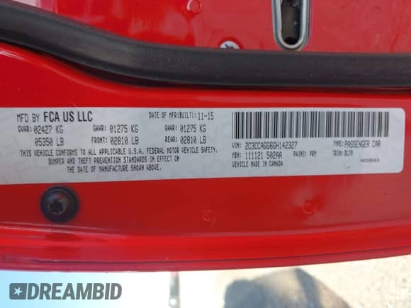 2016 Chrysler 300 S с VIN 2C3CCAGG6GH142327, выставлен на аукционе IAAI как лот 42645604 с пробегом 112 105 миль миль и . История ставок и продаж доступна на DreamBid. Изображение 9.