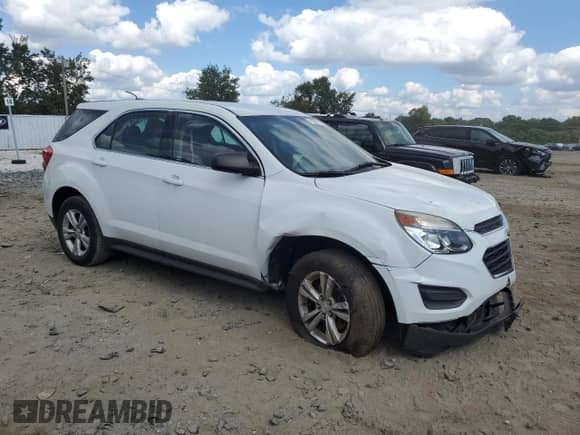 2017 Chevrolet Equinox LS z VIN 2GNALBEK6H1528375, wystawiony jako Copart lot #71056975 z przebiegiem 85 574 mil mil oraz Szkoda całkowita • Salvage title. Historia ofert i sprzedaży dostępna na DreamBid. Obrazek 4.