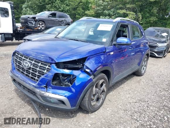 2022 Hyundai Venue SEL с VIN KMHRC8A33NU187090, выставлен на аукционе IAAI как лот 42944573 с пробегом 19 031 миль миль и . История ставок и продаж доступна на DreamBid. Изображение 6.