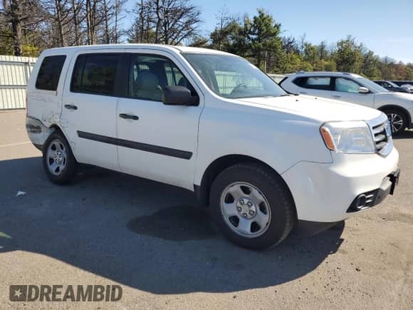 2014 Honda Pilot LX z VIN 5FNYF4H2XEB041808, wystawiony jako Copart lot #85098165 z przebiegiem 69 181 mil mil oraz Szkoda całkowita • Salvage title. Historia ofert i sprzedaży dostępna na DreamBid. Obrazek 4.
