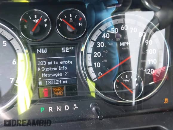 2009 Dodge 1500 SLT with VIN 1D3HV18T89S762056, listed as a IAAI auction lot 42169837 with 130,124 mi miles and . Bid and sale history available at DreamBid. Image 7.