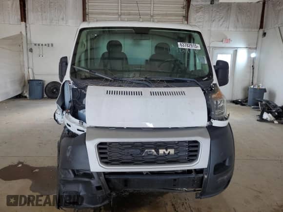 2019 Ram ProMaster Cargo z VIN 3C6TRVAG9KE518797, wystawiony jako Copart lot #63782915 z przebiegiem 50 669 mil mil oraz Szkoda całkowita • Salvage title. Historia ofert i sprzedaży dostępna na DreamBid. Obrazek 5.