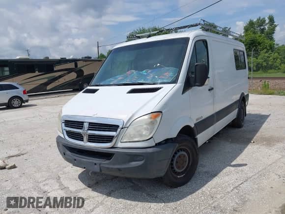 2008 Dodge Sprinter with VIN WD0PE745385255519, listed as a IAAI auction lot 42111050 with Not provided miles and . Bid and sale history available at DreamBid. Image 2.