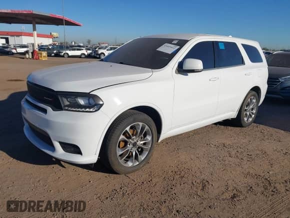 2019 Dodge Durango GT Plus with VIN 1C4RDJDG9KC722433, listed as a IAAI auction lot 43493412 with 95,545 mi miles and . Bid and sale history available at DreamBid. Image 16.