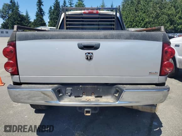2007 Dodge 2500 SLT с VIN 3D7KS28A47G828172, выставлен на аукционе Copart как лот 63708935 с пробегом 186 328 миль миль и Чистый • Clean title. История ставок и продаж доступна на DreamBid. Изображение 6.