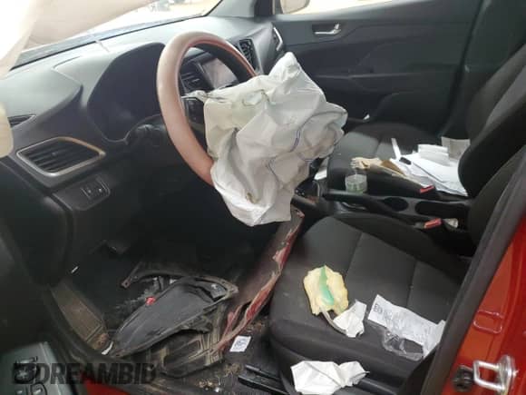 2019 Hyundai Accent SE с VIN 3KPC24A39KE070193, выставлен на аукционе Copart как лот 71133345 с пробегом Не указан миль и Списание • Salvage title. История ставок и продаж доступна на DreamBid. Изображение 7.