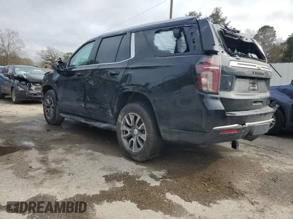 2024 Chevrolet Tahoe LT с VIN 1GNSCNKD4RR286626, выставлен на аукционе Copart как лот 42358205 с пробегом 22 288 миль миль и Списание • Salvage title. История ставок и продаж доступна на DreamBid. Изображение 2.