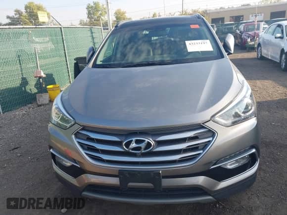 2018 Hyundai Santa Fe 2.4L with VIN 5XYZUDLB0JG570723, listed as a IAAI auction lot 43233197 with 81,248 mi miles and . Bid and sale history available at DreamBid. Image 12.