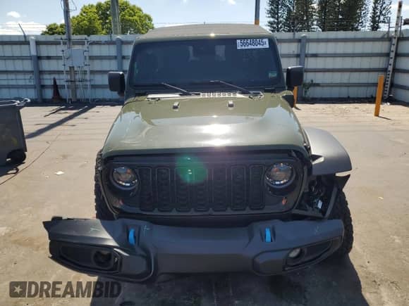 2024 Jeep Wrangler Sport S z VIN 1C4RJXN64RW210105, wystawiony jako Copart lot #56648045 z przebiegiem 19 085 mil mil oraz Szkoda całkowita • Salvage title. Historia ofert i sprzedaży dostępna na DreamBid. Obrazek 5.