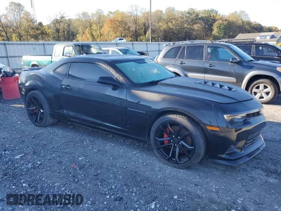2015 Chevrolet Camaro SS с VIN 2G1FJ1EW2F9303928, выставлен на аукционе Copart как лот 89505285 с пробегом 35 910 миль миль и Списание • Salvage title. История ставок и продаж доступна на DreamBid. Изображение 4.