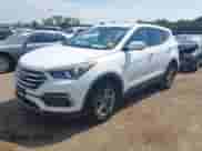 2018 Hyundai Santa Fe 2.4L with VIN 5XYZT3LB8JG531276, listed as a IAAI auction lot 43236520 with 106,259 mi miles and . Bid and sale history available at DreamBid. Image 2.