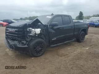 2019 GMC Sierra 1500 Elevation with VIN 1GTR9CED7KZ251672, listed as a Copart auction lot 81018725 with 100,667 mi miles and Clean title. Bid and sale history available at DreamBid. Image 1.