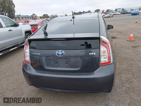2012 Toyota Prius One with VIN JTDKN3DU4C1530205, listed as a IAAI auction lot 42174425 with 206,340 mi miles and . Bid and sale history available at DreamBid. Image 16.