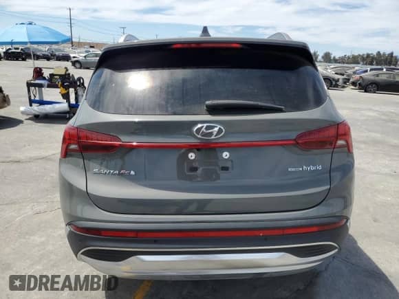 2023 Hyundai Santa Fe SEL Premium with VIN 5NMS3DA1XPH020863, listed as a Copart auction lot 69326185 with 24,246 mi miles and Salvage title. Bid and sale history available at DreamBid. Image 6.