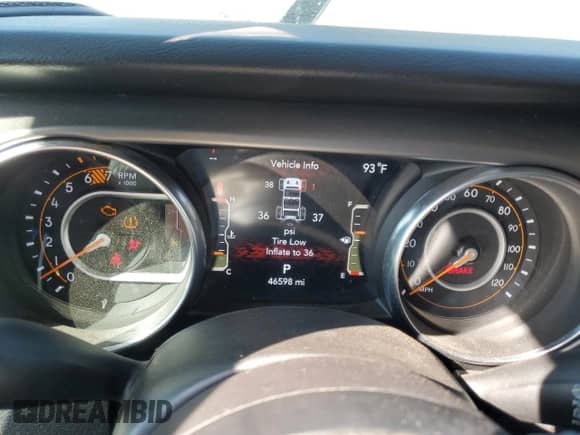 2023 Jeep Wrangler Sport S z VIN 1C4HJXDG1PW520411, wystawiony jako Copart lot #68214705 z przebiegiem 46 598 mil mil oraz Szkoda całkowita • Salvage title. Historia ofert i sprzedaży dostępna na DreamBid. Obrazek 9.