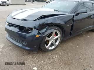 2014 Chevrolet Camaro LS with VIN 2G1FA1E32E9206815, listed as a IAAI auction lot 43447950 with 115,931 mi miles and . Bid and sale history available at DreamBid. Image 6.