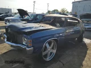 1971 Chevrolet Chevelle с VIN 134371K228308, выставлен на аукционе Copart как лот 70824374 с пробегом Не указан миль и На запчасти • Non repairable. История ставок и продаж доступна на DreamBid. Изображение 1.
