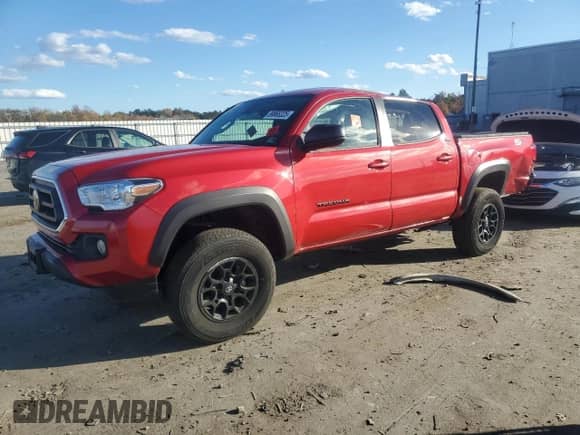 2023 Toyota Tacoma SR z VIN 3TMCZ5AN6PM567217, wystawiony jako Copart lot #89866325 z przebiegiem 4 835 mil mil oraz Czysty tytuł • Clean title. Historia ofert i sprzedaży dostępna na DreamBid. Obrazek 1.