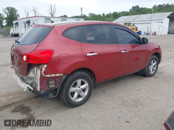 2010 Nissan Rogue SL with VIN JN8AS5MV8AW114512, listed as a IAAI auction lot 43226591 with 157,762 mi miles and . Bid and sale history available at DreamBid. Image 4.