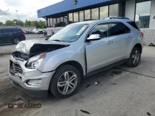 2016 Chevrolet Equinox LTZ z VIN 2GNALDEK7G1154224, wystawiony jako Copart lot #71616255 z przebiegiem 147 015 mil mil oraz Szkoda całkowita • Salvage title. Historia ofert i sprzedaży dostępna na DreamBid. Obrazek 1.