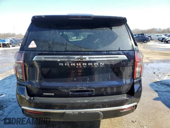 2024 Chevrolet Suburban LS z VIN 1GNSKBET0RR106398, wystawiony jako Copart lot #46058085 z przebiegiem Nie podano mil oraz Szkoda całkowita • Salvage title. Historia ofert i sprzedaży dostępna na DreamBid. Obrazek 6.